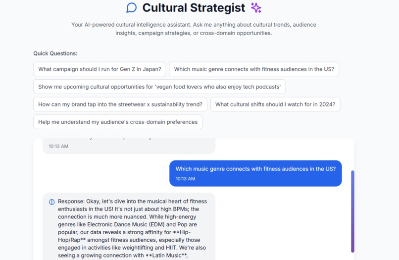 CultureSense – screenshot 1