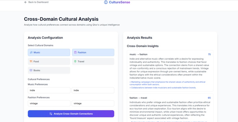 CultureSense – screenshot 2