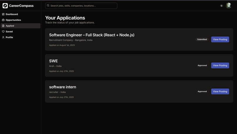 careercompass – screenshot 3
