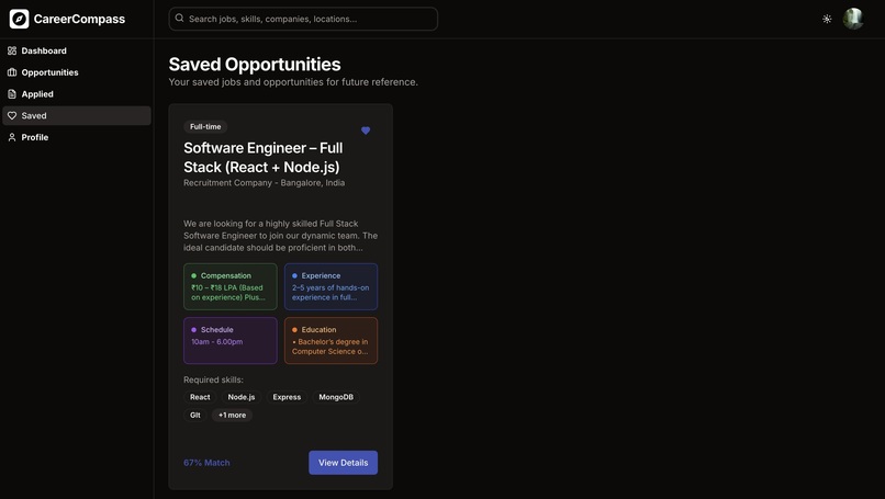 careercompass – screenshot 4