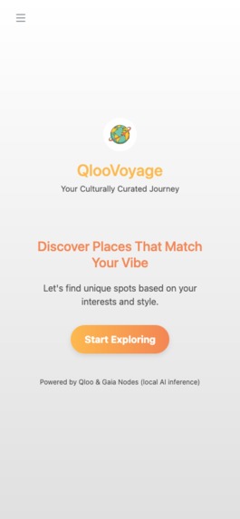 QlooVoyage – screenshot 2
