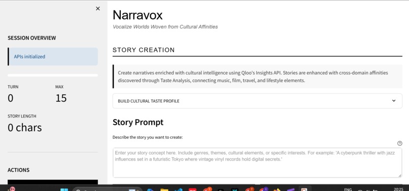 Narravox – screenshot 1