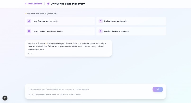 DriftSense – screenshot 2