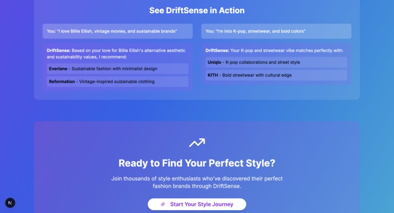 DriftSense – screenshot 3