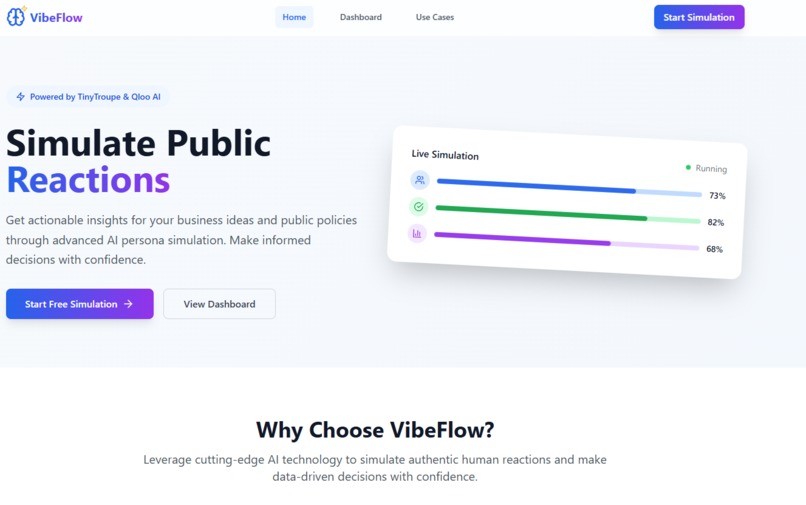 VibeFlow – screenshot 1
