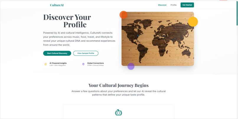 CultureAI – screenshot 1