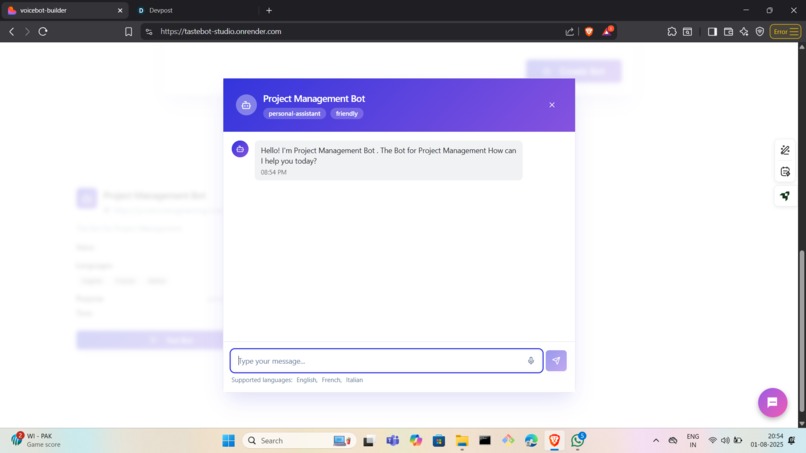 TasteBot Studio- AI Chatbots Powered by Personality & Taste – screenshot 6