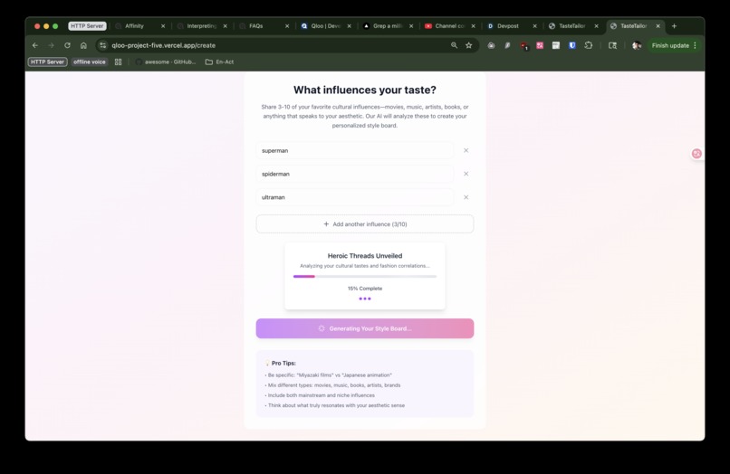 Taste Taylor – screenshot 1