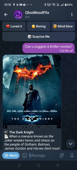 QlooMoodFlix: Personalized movie moods by Qloo. – screenshot 3