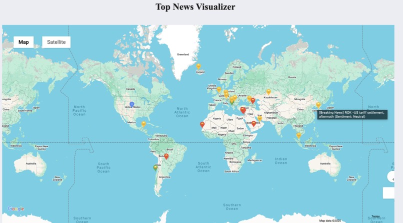 Top News Visualizer – screenshot 1