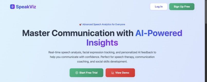 SpeakViz – screenshot 2