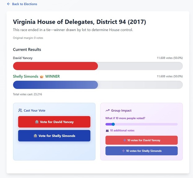 OneVote – screenshot 2