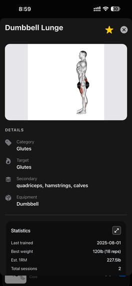 RepSet: Gym Pocket Coach – screenshot 2