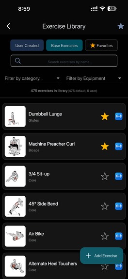 RepSet: Gym Pocket Coach – screenshot 5