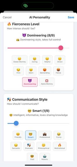 mommy.AI – screenshot 2