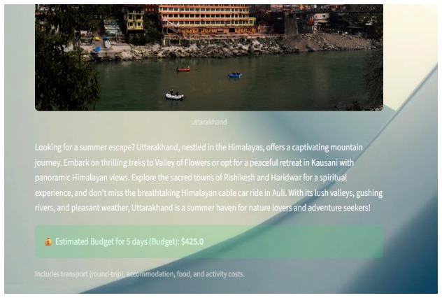 Wander Genie: AI powered summer travel companion – screenshot 3