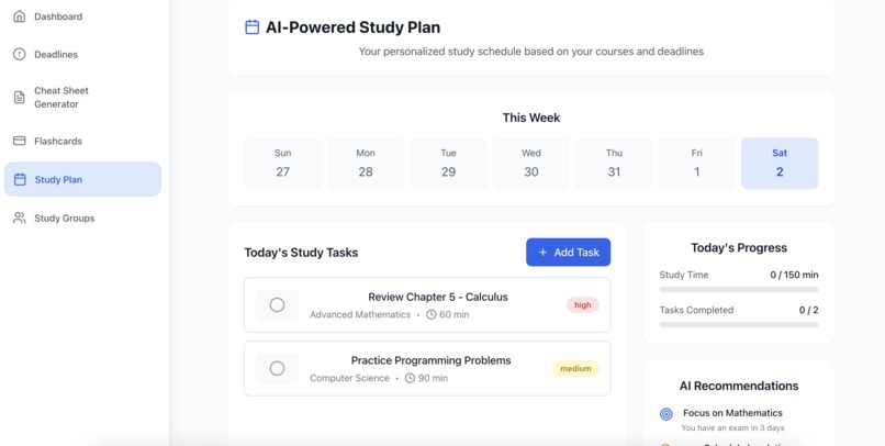 StudyHive  – screenshot 1