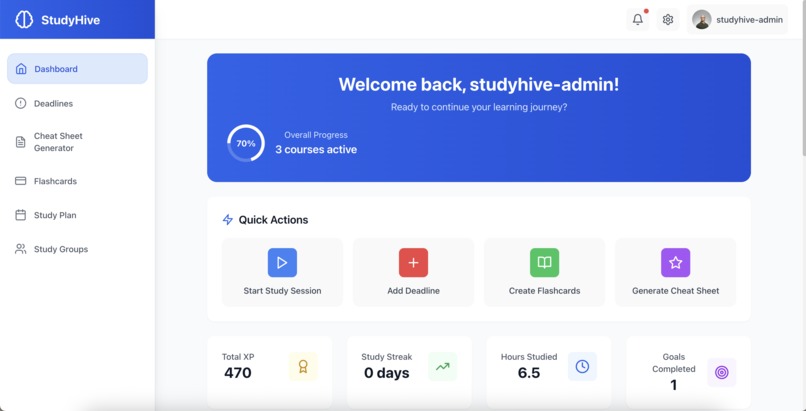 StudyHive  – screenshot 3