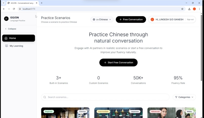 GO/ON – screenshot 1