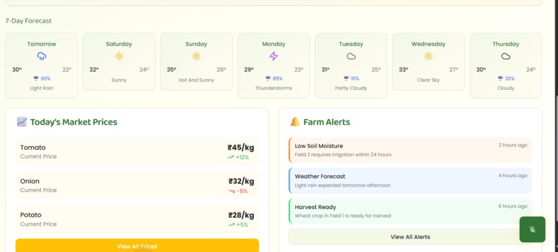 Project Kisan: AI-Powered Assistant for Farmers – screenshot 5