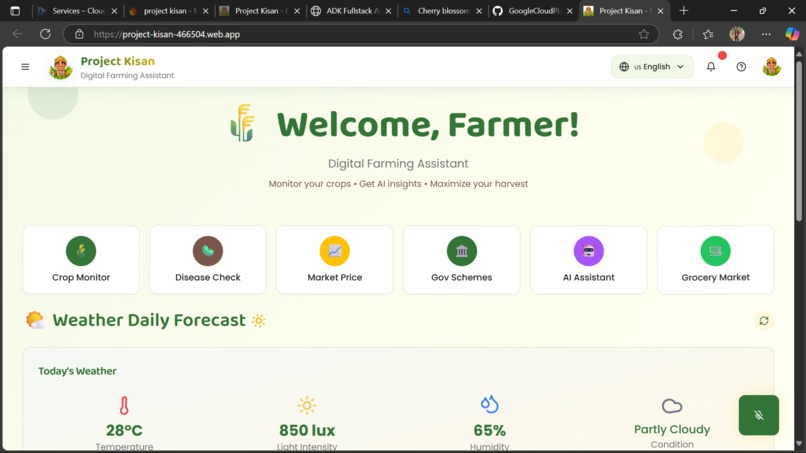 Project Kisan: AI-Powered Assistant for Farmers – screenshot 6