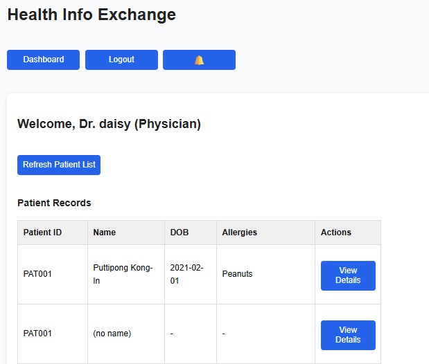 Health-Info-Exchange – screenshot 4
