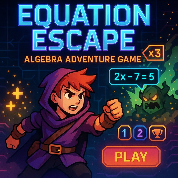 Equation Escape: Where Algebra Becomes an Epic Adventure! – screenshot 1