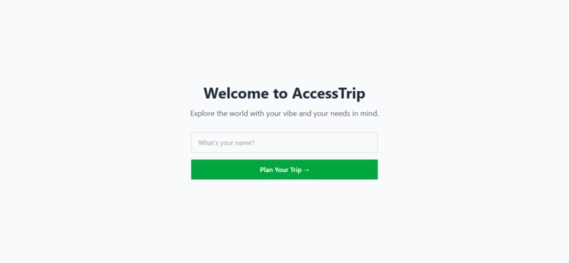 AccessTrip - Accessible Adventures, Powered by Your Taste – screenshot 1