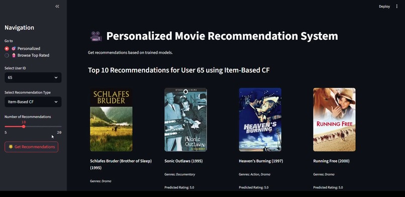 CinePick – screenshot 1