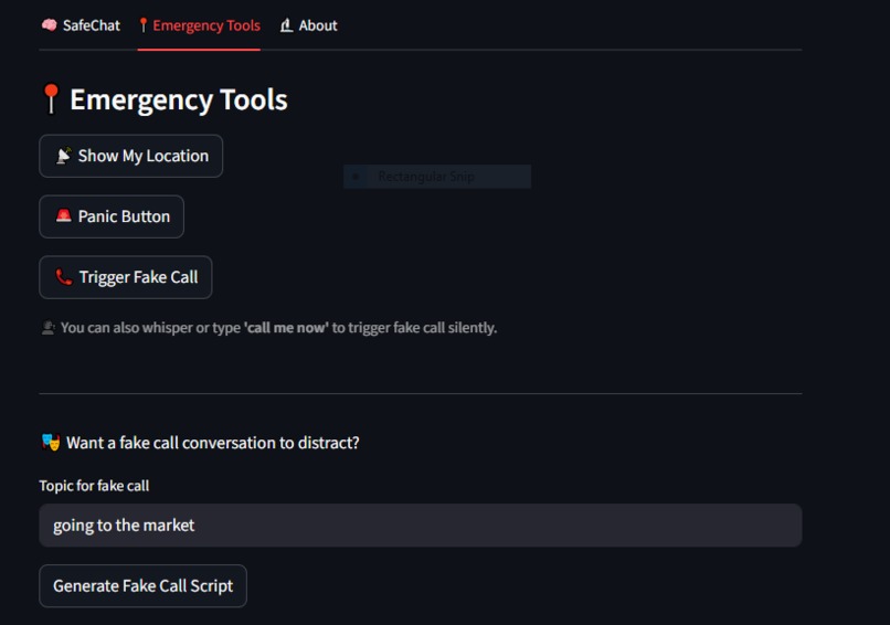 SafePal – Your AI Safety Companion – screenshot 2