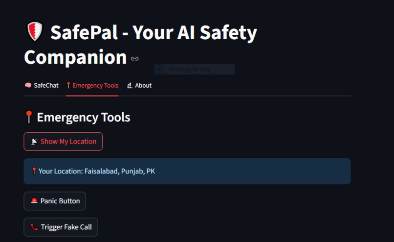 SafePal – Your AI Safety Companion – screenshot 5