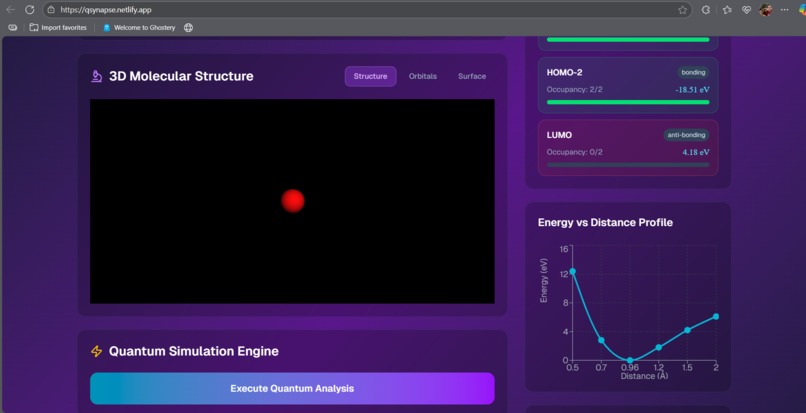 Qsynapse – screenshot 1