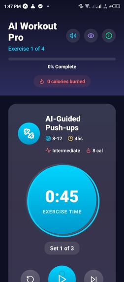 FitBuddy: AI Fitness Coach & Form Tracker – screenshot 8