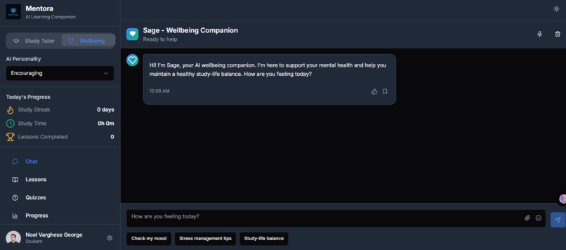 Mentora_ai – screenshot 1
