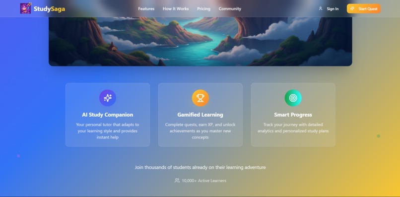 StudySaga – screenshot 1