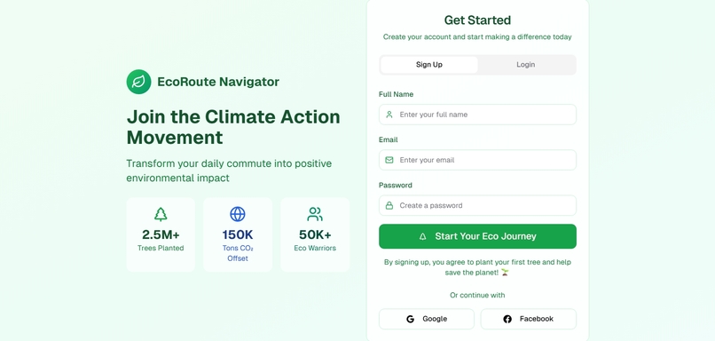 Eco Route Navigator – screenshot 4