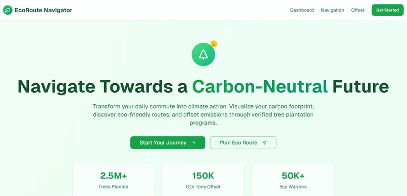 Eco Route Navigator – screenshot 5