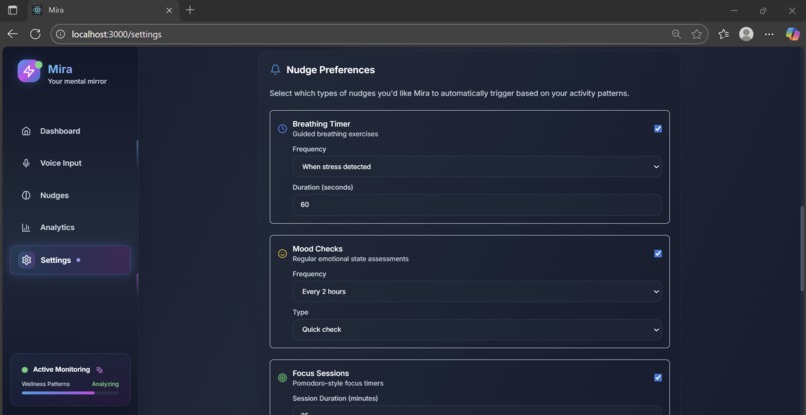 Mira - Your Mental Mirror – screenshot 2