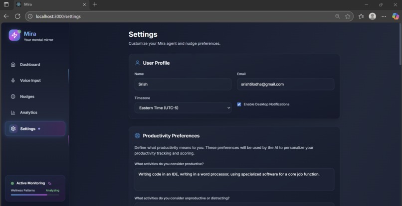 Mira - Your Mental Mirror – screenshot 5