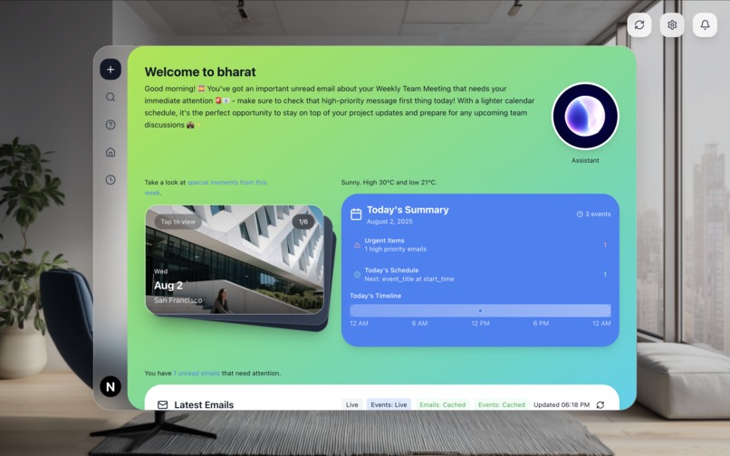 Productive x - @ by Anthropic, VAPI & Composio   – screenshot 1