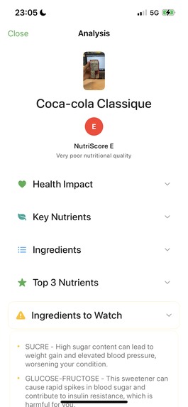 FoodWise – screenshot 2