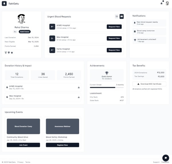 RaktSetu – screenshot 4