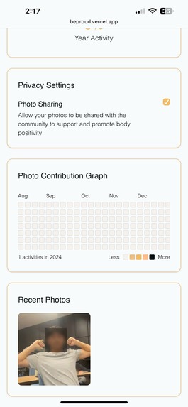 BeProud – screenshot 3