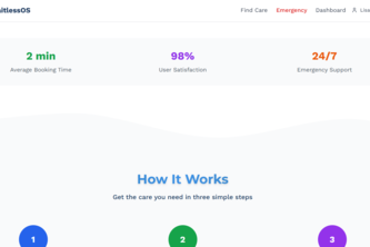 WaitlessOS - Healthcare Booking Platform