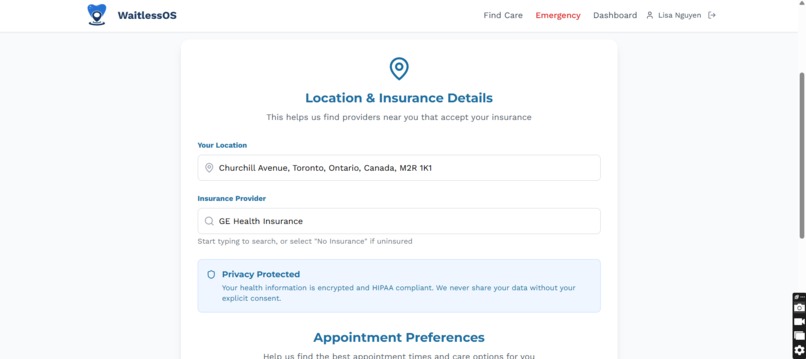 WaitlessOS - Healthcare Booking Platform – screenshot 5