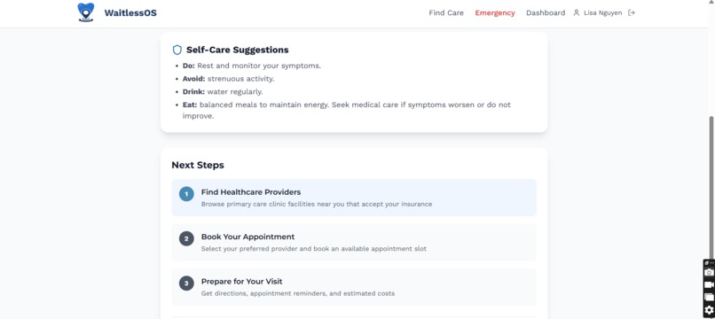 WaitlessOS - Healthcare Booking Platform – screenshot 6