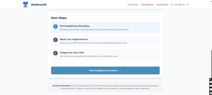 WaitlessOS - Healthcare Booking Platform – screenshot 9
