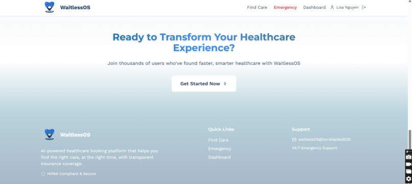 WaitlessOS - Healthcare Booking Platform – screenshot 11