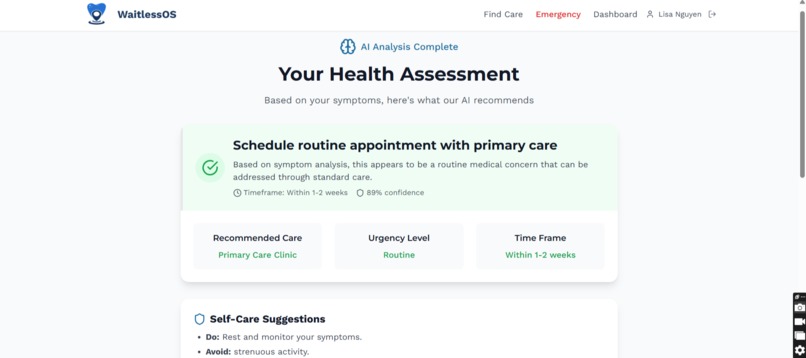WaitlessOS - Healthcare Booking Platform – screenshot 12