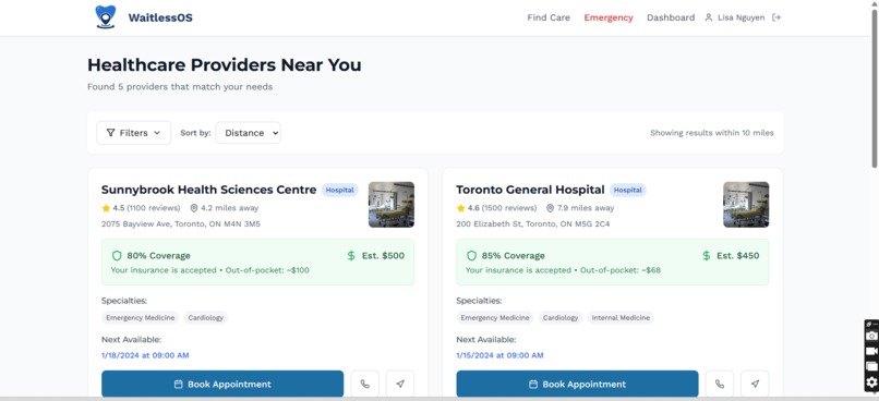WaitlessOS - Healthcare Booking Platform – screenshot 13